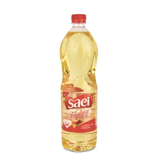 روغن سرخ کردنی بدون پالم شفاف ساعی - 1350 گرم